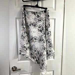 White House Black Market asymmetrical skirt